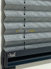 ''PLİCELL''  Simli Antarsit Pilise Perde (Moon-06)